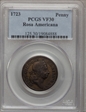 1723 Penny Rosa Americana VF30