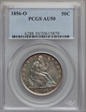 1856-O 50C AU50