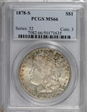 1878-S $1 MS66