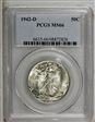 1942-D 50C MS67
