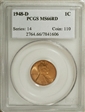 1948-S 1C MS66RD