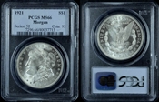 1921 $1 Morgan MS66