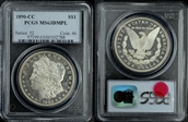 1890-CC $1 MS63DMPL