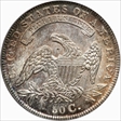 1834 50C Large Date, Small Letters AU53