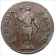 1788 Cent Massachusetts, Period XF40BN