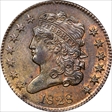 1828 1/2C 13 Stars MS64BN