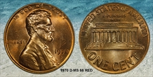 1970-D 1C MS66RD
