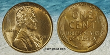 1927 1C MS65RD