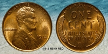 1912 1C MS64RD