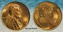 1932 1C MS66RD