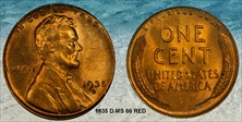 1935-D 1C MS66RD