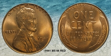 1941 1C MS66RD