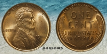 1918 1C MS65RD