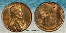 1922-D 1C MS64RD