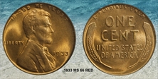 1933 1C MS66RD