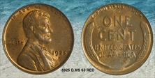 1925-D 1C MS63RD
