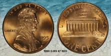 1995-D 1C MS67RD