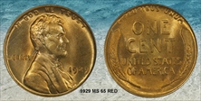 1929 1C MS65RD