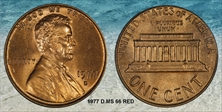 1977-D 1C MS66RD