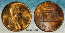 1959 1C MS66RD