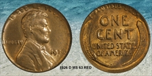 1926-D 1C MS63RD