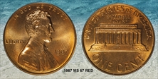 1987 1C MS67RD