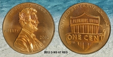 2012-D 1C Shield MS67RD