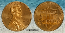 2012 1C Shield MS67RD