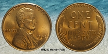 1942-D 1C MS66+ RD