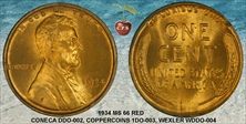 1934 1C MS66RD