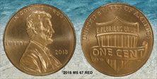 2018 1C Shield MS67RD