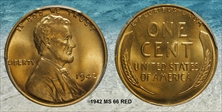1942 1C MS66RD