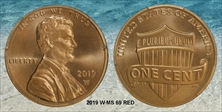 2019-W 1C Shield MS69RD
