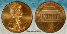2004-D 1C MS67RD