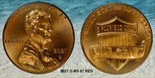 2021-D 1C Shield MS67RD