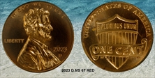 2023-D 1C Shield MS67RD