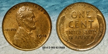1914-D 1C MS63RB