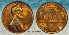 1971 1C MS66RD