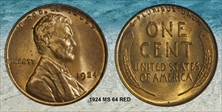 1924 1C MS64RD