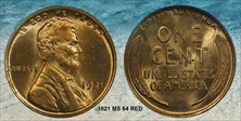 1921 1C MS64RD