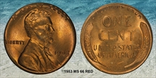 1953 1C MS66RD