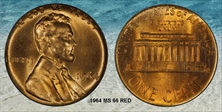 1964 1C MS66RD