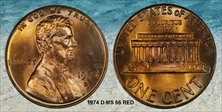 1974-D 1C MS66RD