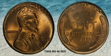 1955 1C MS66RD