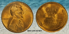 1950-S 1C MS66RD