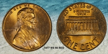 1977 1C MS66RD