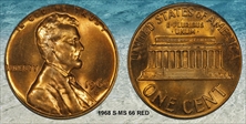 1968-S 1C MS66RD