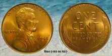 1944-D 1C MS66RD