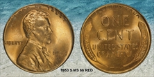 1953-S 1C MS66RD