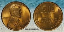 1946-D 1C MS66RD